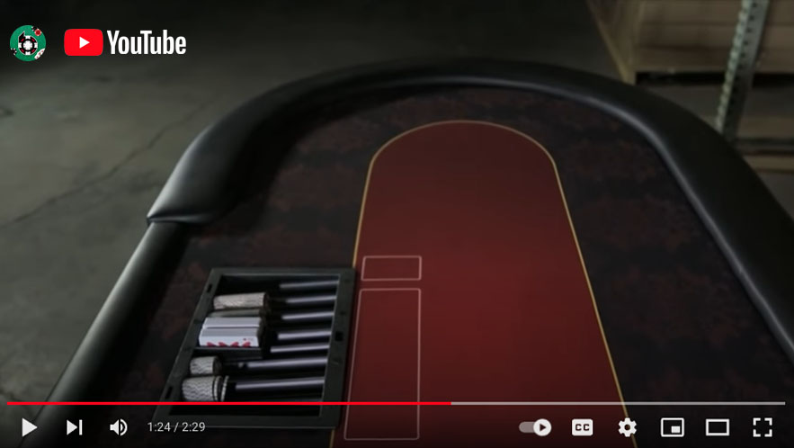 md sports poker table assembly you tube