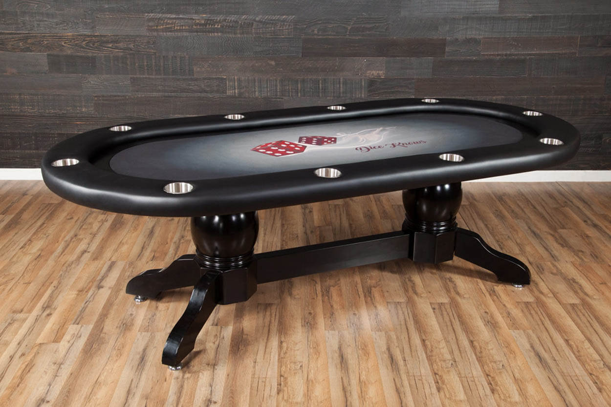 Elite Poker Table - Black - Version 2 (4)