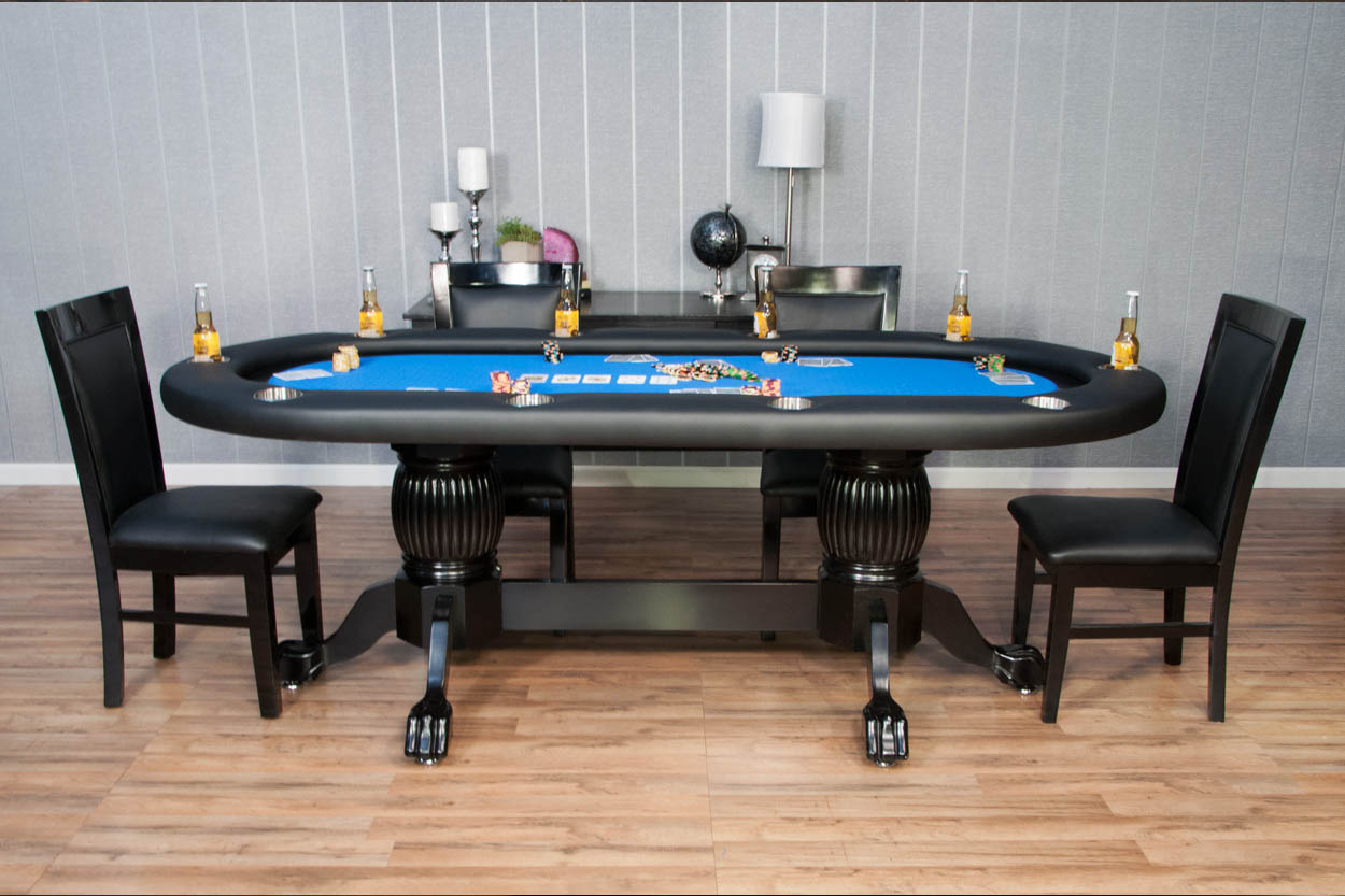 Elite Poker Table - Black - Version 2 (6)