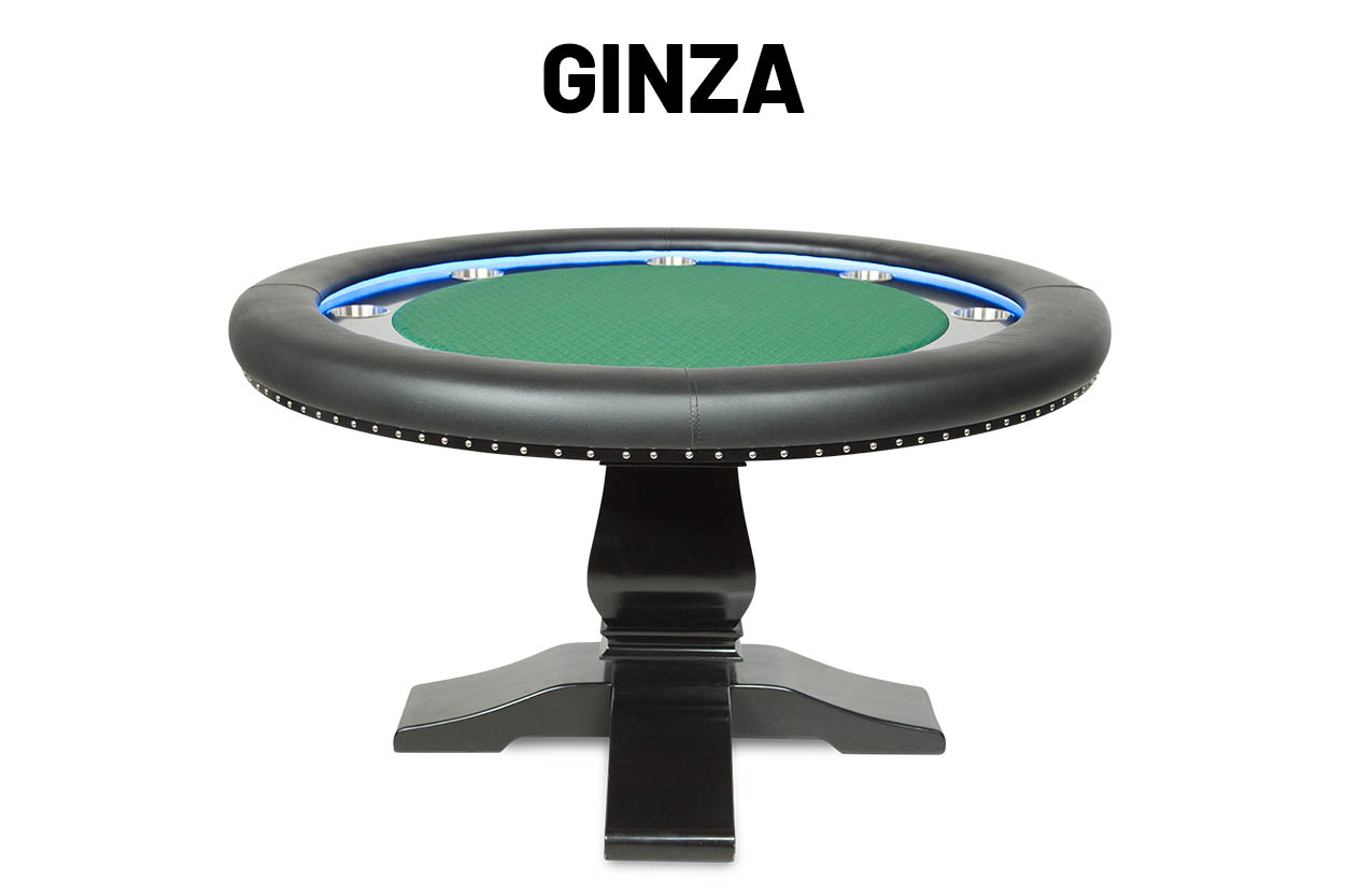 Round Poker Table LED Lights – The Ginza