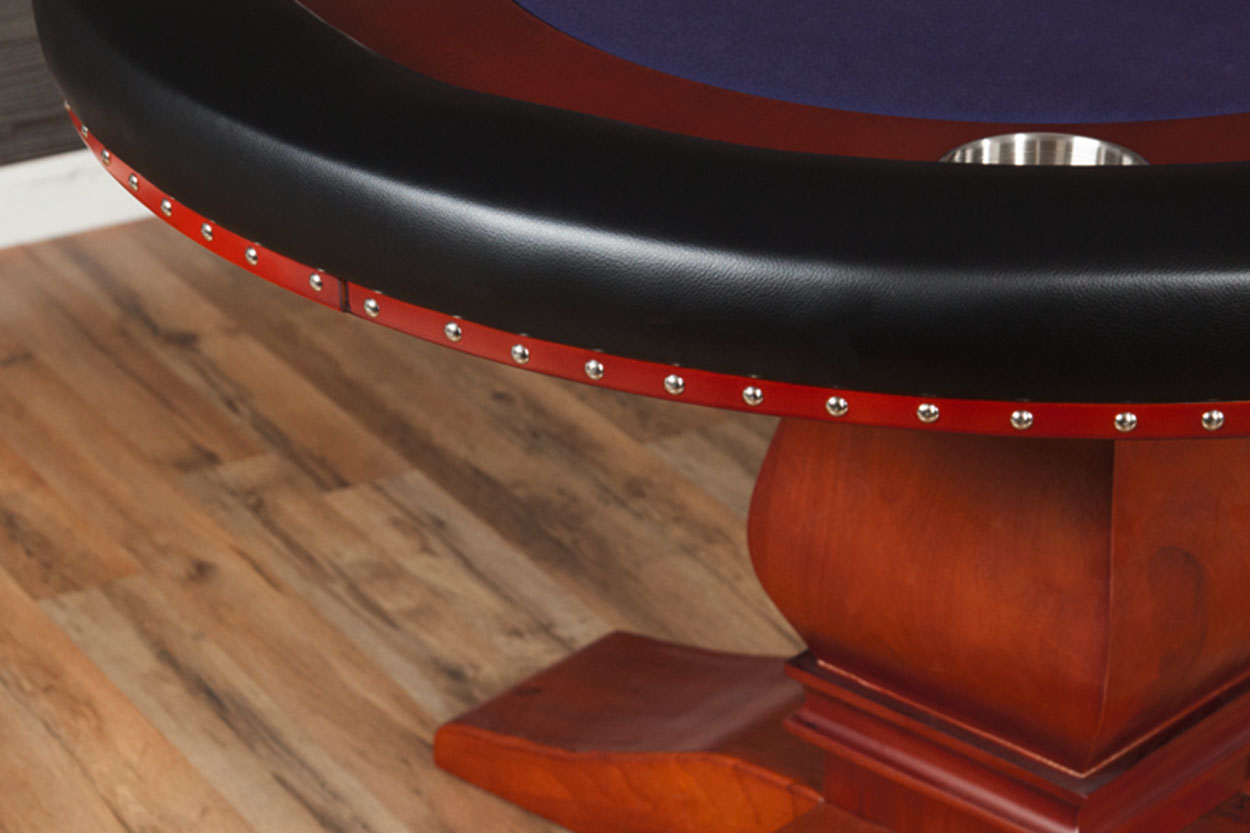 The Rockwell High end furniture poker table with dining top options