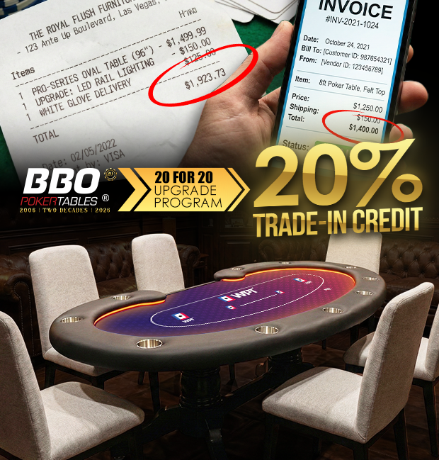 BBO Tables trade-in