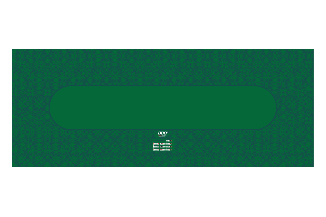 Smart Fold Oval Mat - Lucky Streak