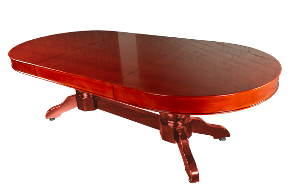 3-Leaf Oval Dining Top - Mahogany