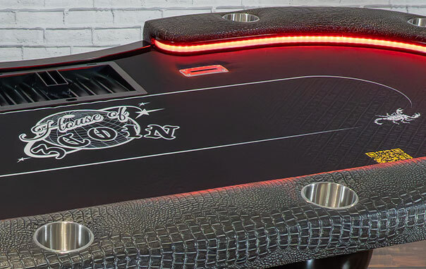 Custom design your Poker Table