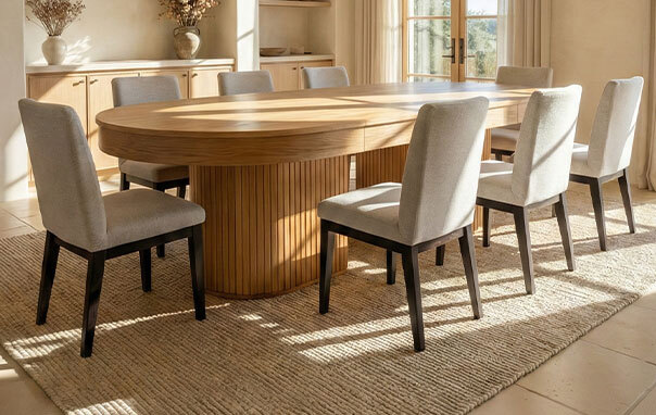 Three Piece Dining Top