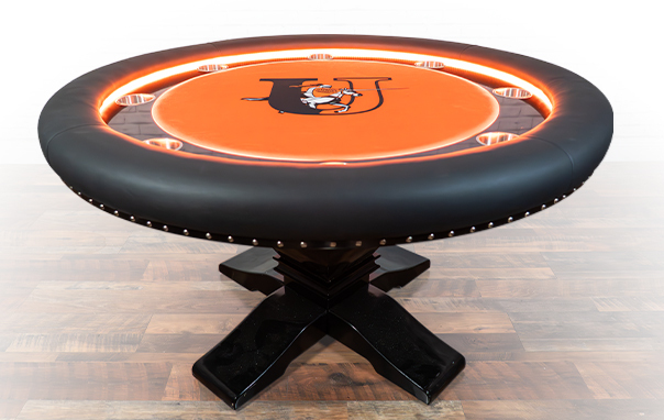 Round Poker Table