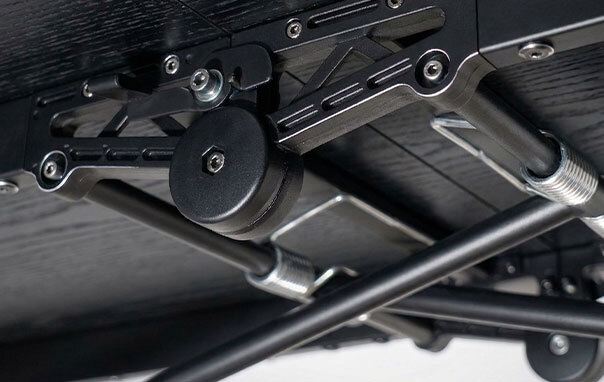 Heavy duty folding portable mechanism