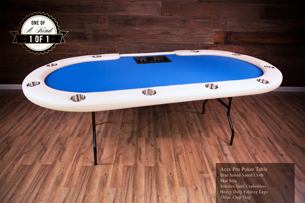 iShowroom Custom Aces Pro Sola Pearl Poker Table (0)