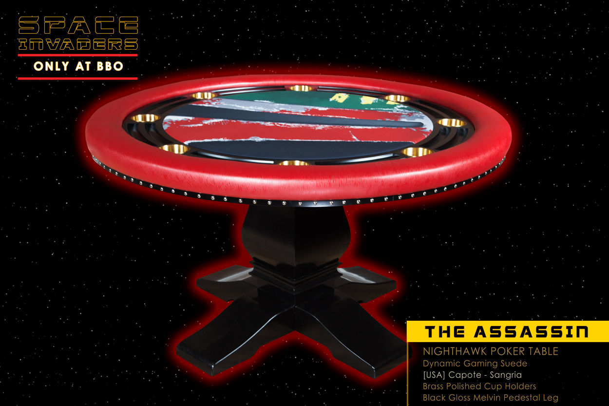 "The Assassin" iShowroom Custom Nighthawk Game Table