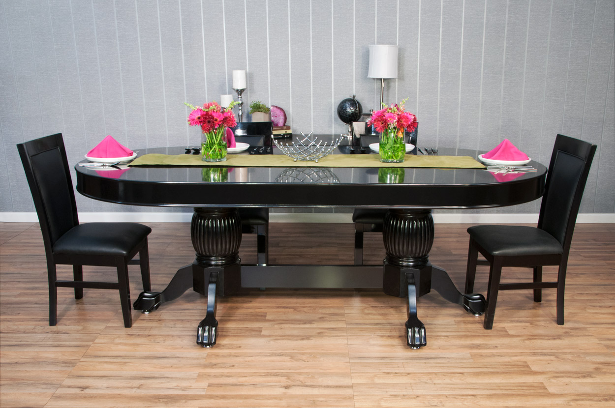 The Elite Matching Dining Top-Black color