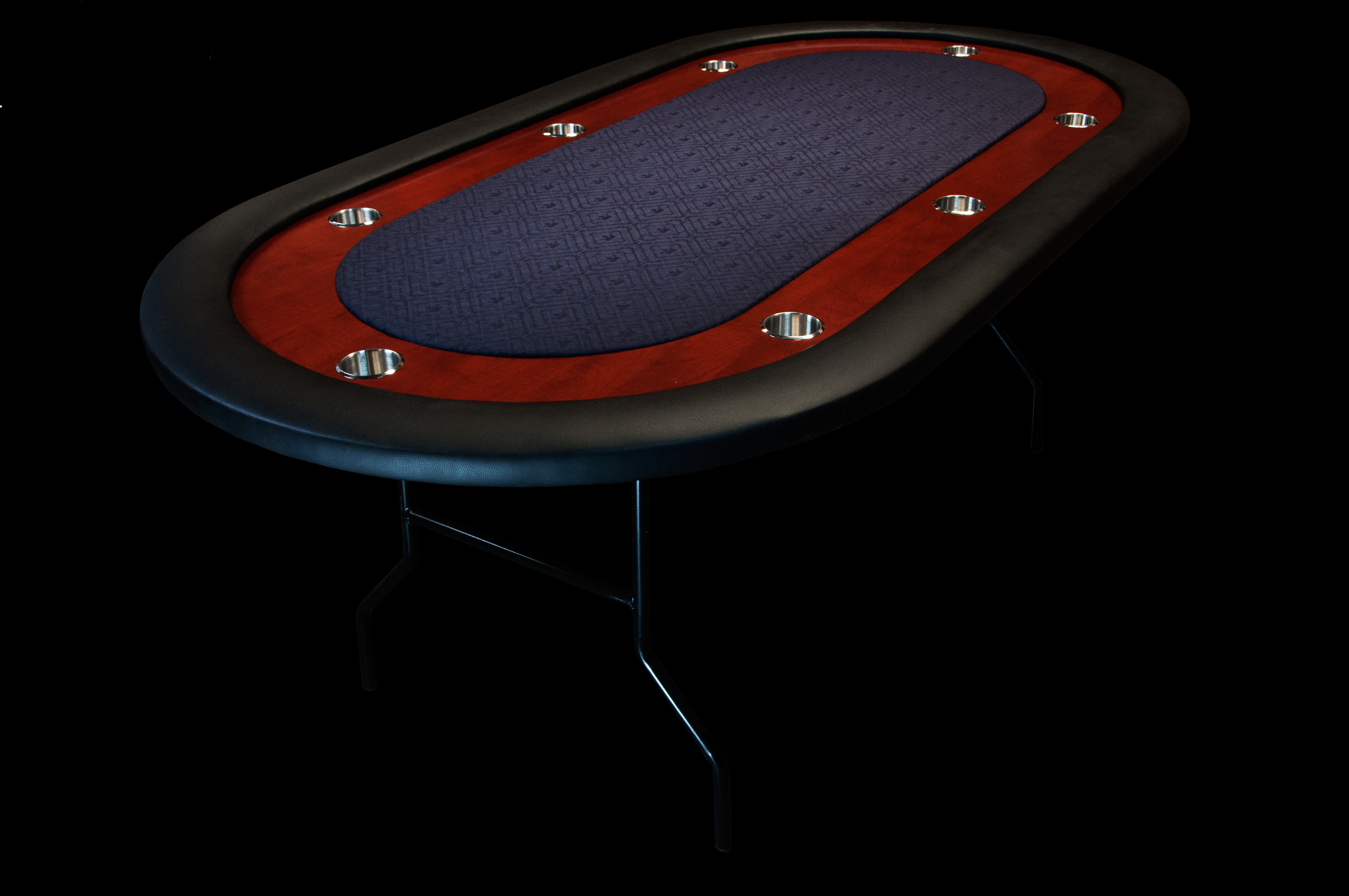 8 seat poker table folding