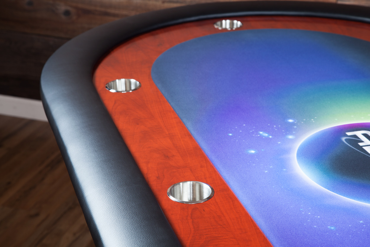 "Supermassive Space Hole" iShowroom Custom Ultimate Poker Table Jr.  (6)