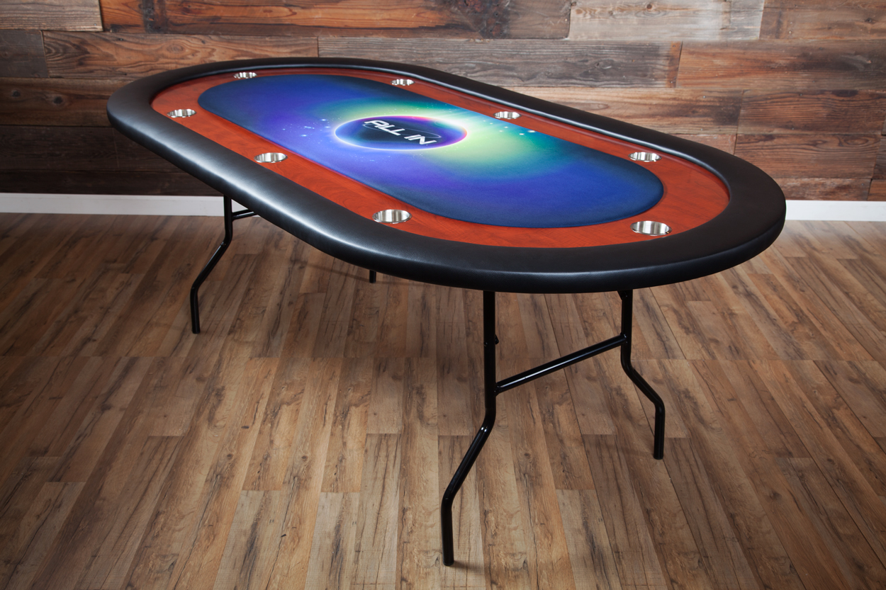 "Supermassive Space Hole" iShowroom Custom Ultimate Poker Table Jr.  (1)