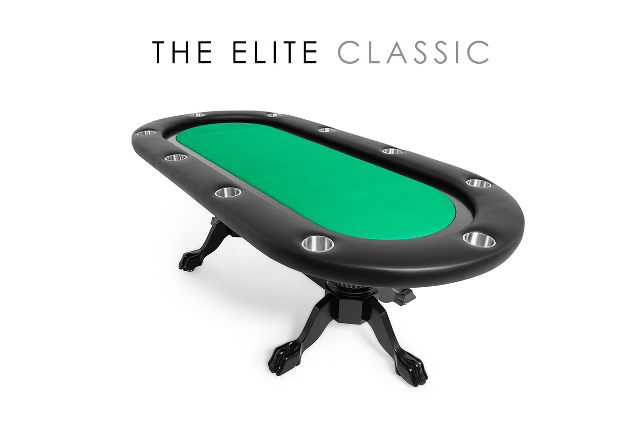 Wood Poker Tables With Wooden Legs The Elite More