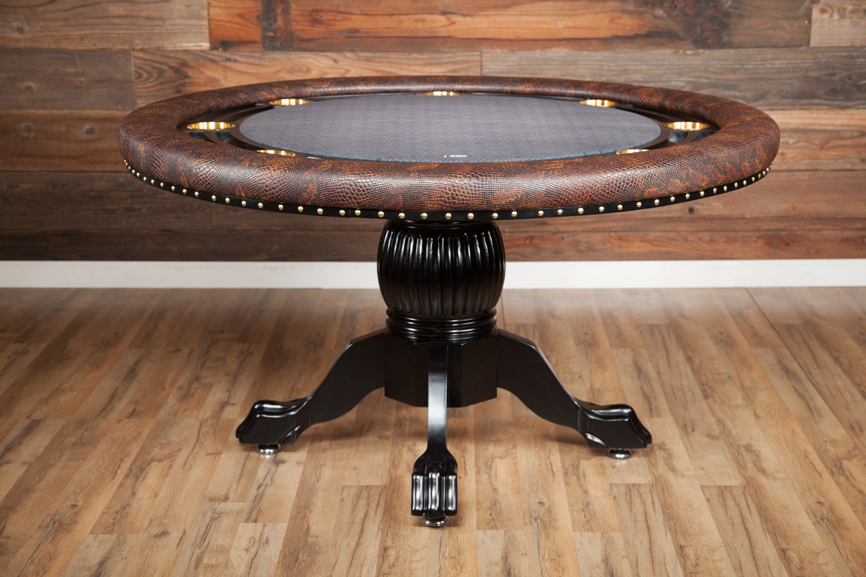 "King Cobra" iShowroom Custom Nighthawk Poker Table  (1)