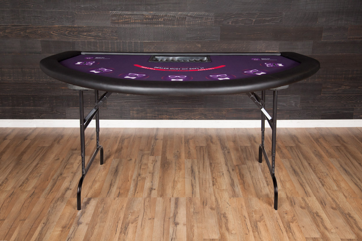 Custom Folding Leg Blackjack Tables For Sale
