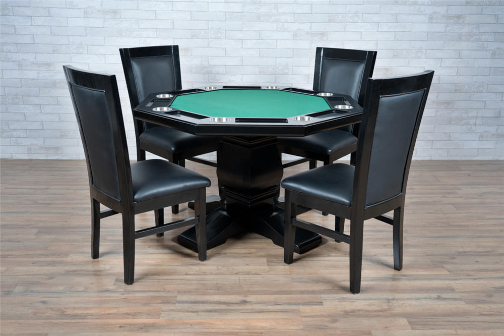 Classy Octagon Poker And Game Table by BBO Poker Tables