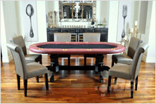 Elite poker table