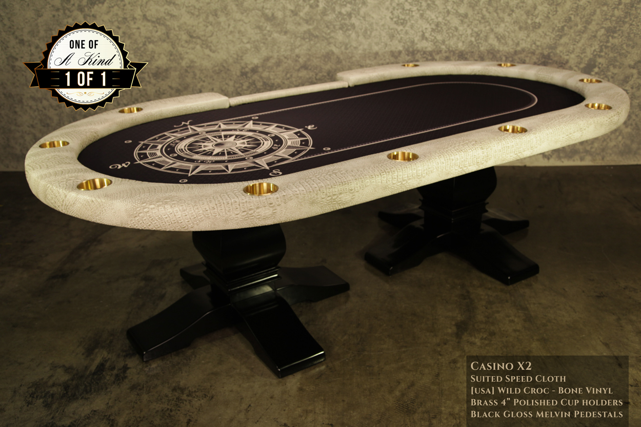iShowroom Custom Casino X2 Poker Table (1)