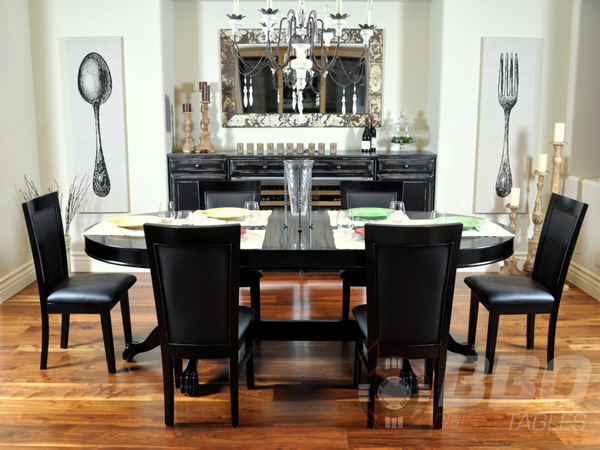 8 Black Dining Chairs Combo