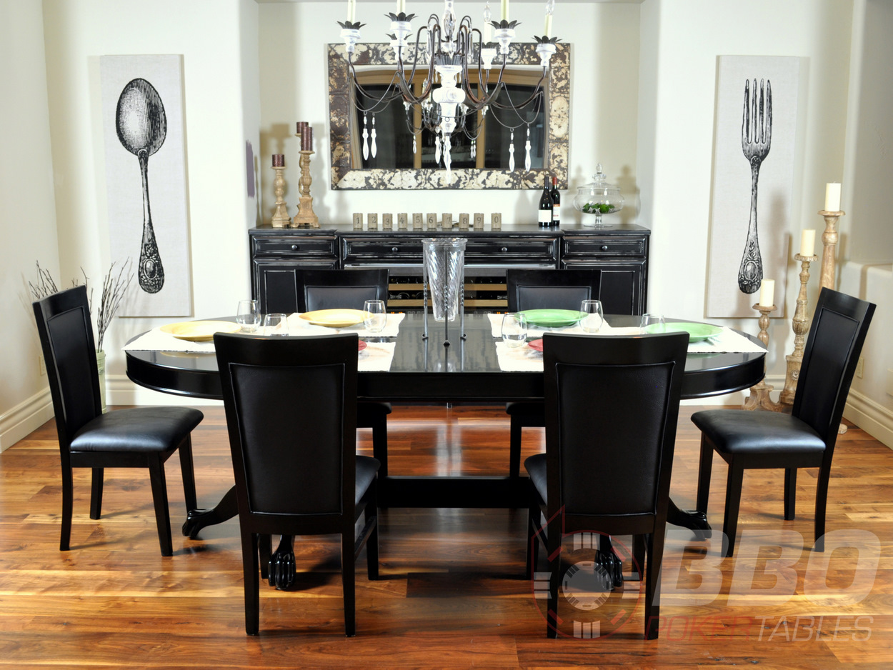 Matching Black Gloss Dining Top (Oval)